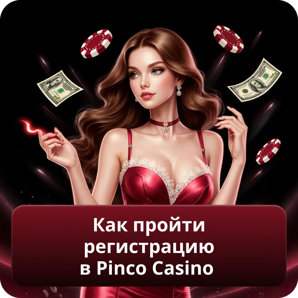 Как пройти регистрацию в Pinco Casino